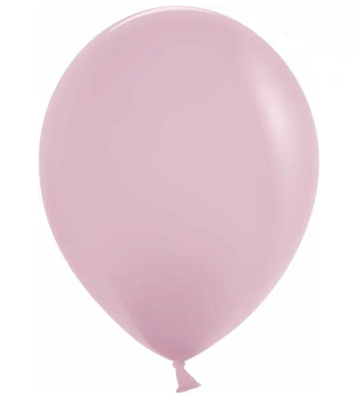 Шар латексный 5/13см пастель Пудровый розовый 1уп/100шт