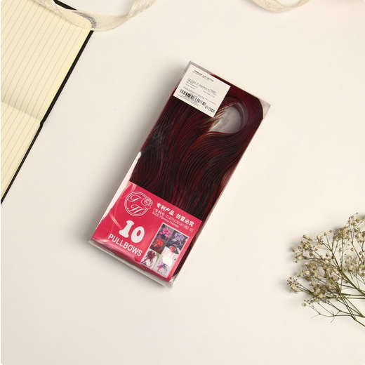 Бант Шар 7см Золото-Красный Арт-7986186