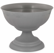 Горшок вазон на ножке Венеция 17лит 445мм Серый М-8108 (БАШ) (D-44см)