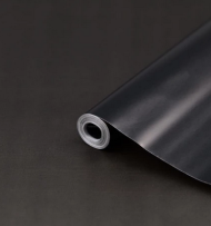Пленка матовая однотонная Чёрная 60см/200гр