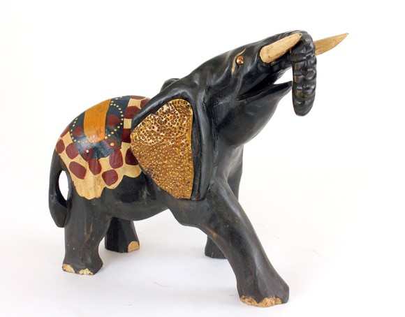 Статуэтка Слон дерево Н-29см Арт-АМВ07-012 (СКИДКА - 20%)