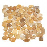 Каменная мозаика MS-00-6HP ГАЛЬКА ГЛАМУР-ГЛЯНЕЦ шлифованная