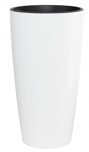 Горшок Рондо 71лит Белый (со вставкой 23лит) М-8877