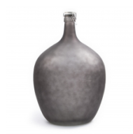 Бутыль стекло 25лит Марани ЧЁРНЫЙ с бугельным замком и Керамич крышкой (1уп/1шт) СКЛАД