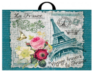 Сумочка пакет п/э 500*590мм Франция Арт-3808