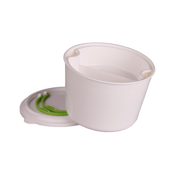 Контейнер пластиковый для обеда с ручкой Арт-М-3859