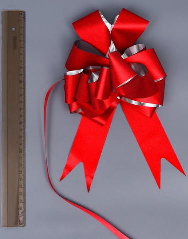 Бант Шар 5см Красный Арт-9656652