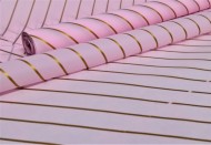 Пленка матовая Люрекс Розовое-Золото 60см/200гр