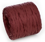 РАФИЯ искусств 16мм*200ярд Бордо