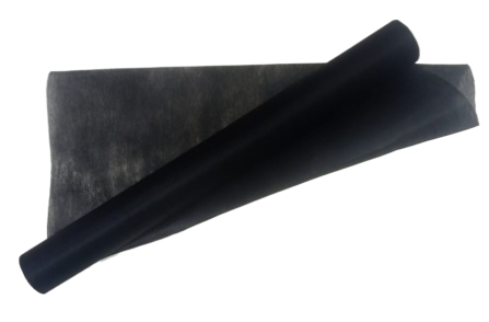 Фетр 50см*10м Чёрный