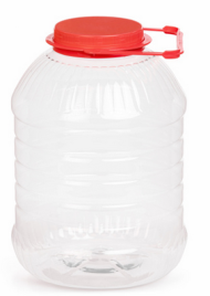 Банка пластиковая 10лит со съёмной ручкой М-3055 БАШ