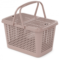 Корзина для Пикника Мини Светло-Коричнев 355*230*200мм М-6244 БАШ