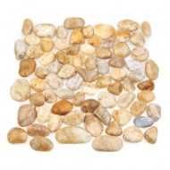 Каменная мозаика MS-00-6М ГАЛЬКА песочная