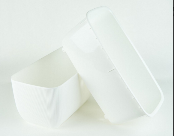 Балконный ящик Фабио 9,5лит Белый (с дренажной системой)