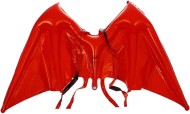 Шар фольгированный 36/90см Крылья Дьявол Красный