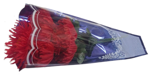 Конус мет/рис 36/80 Супер Фиолетовый (1уп/50шт) Цена за лист