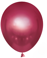 Шар латексный 12/30см хром Фуше лайт 1уп/50шт