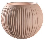 Горшок Сфера 1,7лит Фраппе (с дренажной системой)