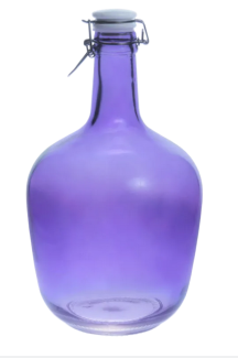 Бутылка стекло Атами 3,4лит Прозрачная (с бугельным замком и керамич крышкой) Зал УПАКОВКА