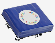 Полимерная глина Calligrata 50гр Тёмно-синяя Арт-1301032