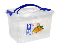Контейнер пластиковый для пищевых продуктов 12лит прямоугольный МИЛИХ Арт-06332
