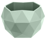 Горшок Топаз 2,5лит Нефрит Арт-9130 (с дренажной системой)