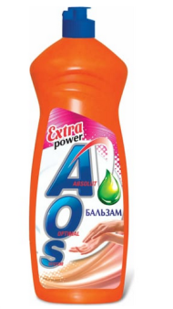Средство для мытья посуды AOS Бальзам 900мл (1уп/12шт)