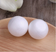 Шар из пенопласта 8см Набор 2шт (Цена за набор)