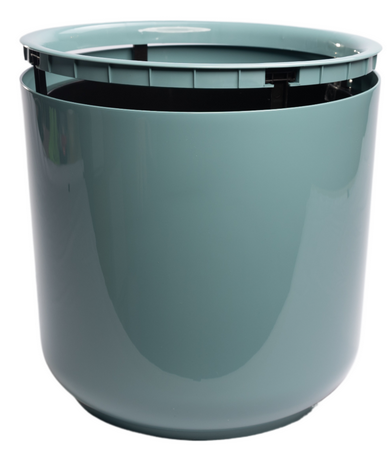 Горшок Дельта 17,3лит Тиффани 30см (с дренажной системой) Горшок Дельта 17,3лит Тиффани 30см (с дренажной системой)