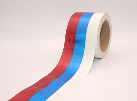 Лента Триколор простая 8см*50м