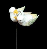 Стикер Пара Голубей 2,5см 1/уп 12шт Цена за штуку Арт-14944402