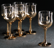 Набор Бокалов Вина Поло Золото 6шт*250мл Арт-5077925