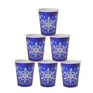 Стакан бумажный С Новым годом 1уп/6шт 225мл 301638