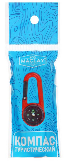 Компас с карабином Арт-2603