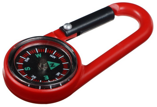 Компас с карабином Арт-2603