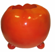 Фигурка-Кашпо Помидор Арт-№-W136-В 46см