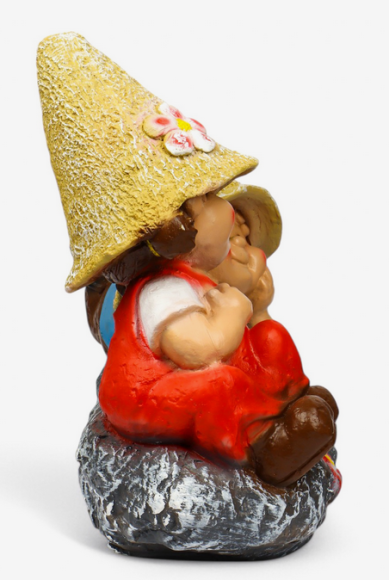 Фигурка Девочка с мальчиком на камне 42см Арт-2029674