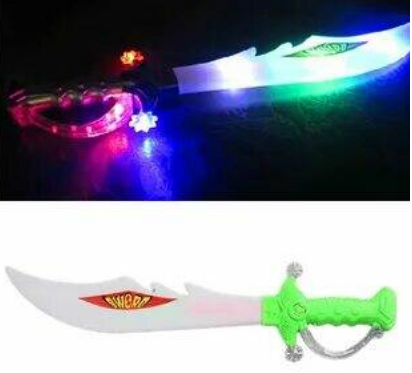 МЕЧ Светящийся Кривой