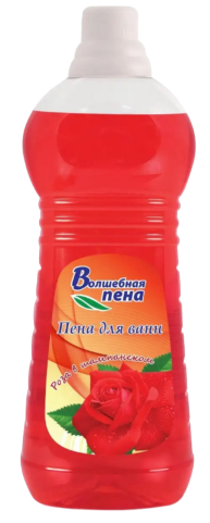 Пена для ванн HELP 1лит Роза в шампанском (1уп/12шт)