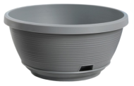 Горшок Марсель 2,7лит Серый Муссон D-230мм (без крючков)
