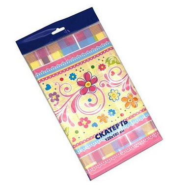 Скатерть одноразовая Чаепитие 120*180см Арт-31299 Скатерть одноразовая Чаепитие 120*180см Арт-31299