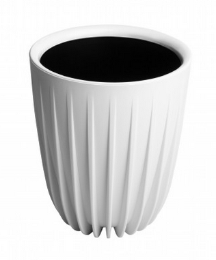 Горшок Сигма 10,2лит Белый D-25см (с дренажной системой)