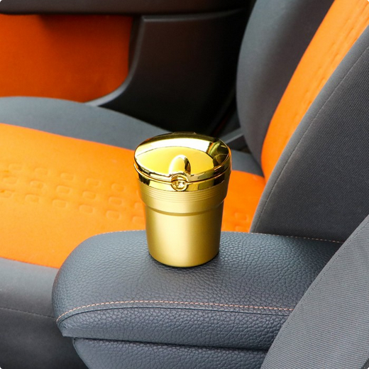 Пепельница для авто TORSO Золото Арт-4276646