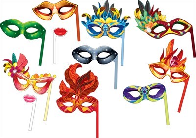 Набор для фотосессии Маскарад Арт 080.546