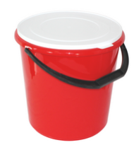 Ведро 20лит с крышкой Арт-01020 (D-32см)