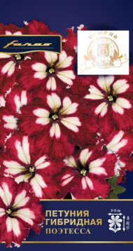 Цветы Петуния Поэтесса F1 ЦВ/П (СЕДЕК) 10шт однолетник 15-20см