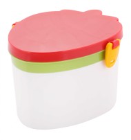 Контейнер пластиковый Клубника со вставкой Белый Арт-М-5245