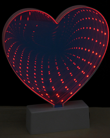 Светильник 3D Сердце Арт-УД-9717