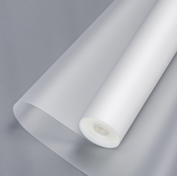 Пленка матовая однотонная Белая 60см 800гр
