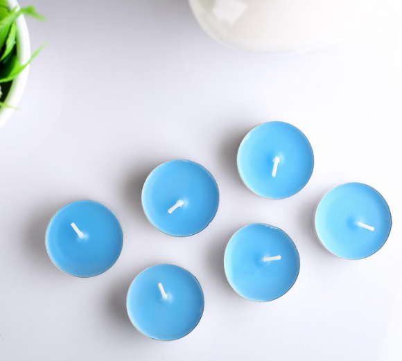 Свеча гильза Ароматизир Морской Бриз Набор 6шт*12гр